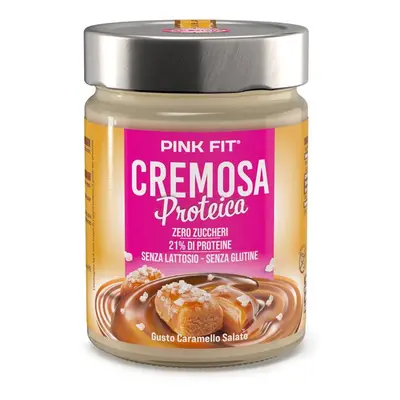 ProAction Pink Fit Cremosa Proteica Crema Proteica Gusto Caramello Salato 300 g