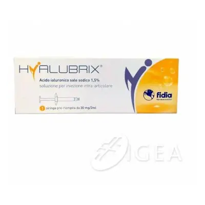 Fidia Hyalubrix Siringa Intra-Articolare 30 Mg Acido Ialuronico 1 pezzo