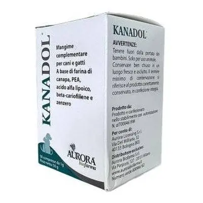 Kanadol Integratore per cani e gatti 50 compresse