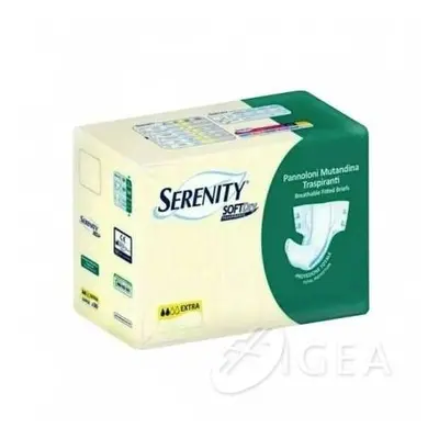 Serenity Soft Dry+ Pannolone Mutandina Extra Misura L