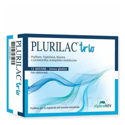 AlphreMev Plurilac Trio Integratore per il Transito Intestinale 12 bustine