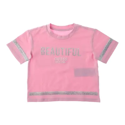 T-shirt con paillettes GUESS KIDS