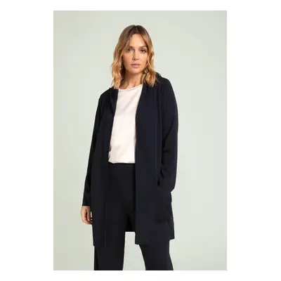 Luisa Viola CARDIGAN CON CAPPUCCIO Donna