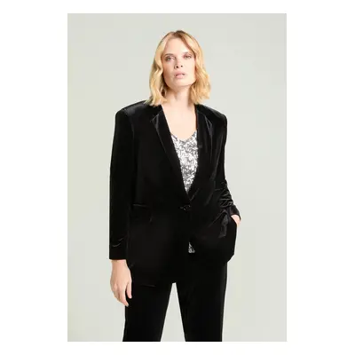 Mara Venier per Luisa Viola BLAZER IN VELLUTO STRETCH Donna