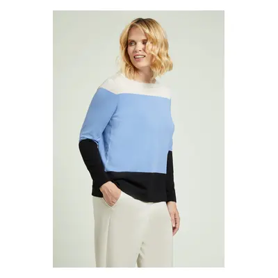 Luisa Viola MAGLIA COLOR BLOCK Donna