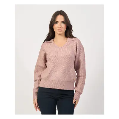 Maglione donna Yes Zee con scollo a V