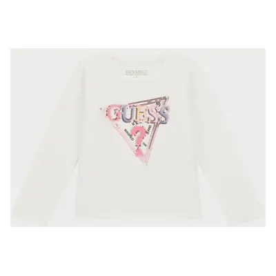 Maglia Guess con logo con paillettes per bambine