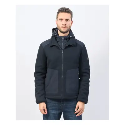 Giubbotto in maglia uomo Yes Zee con inserti softshell