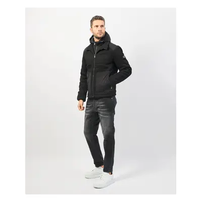 Giubbotto in maglia uomo Yes Zee con inserti softshell