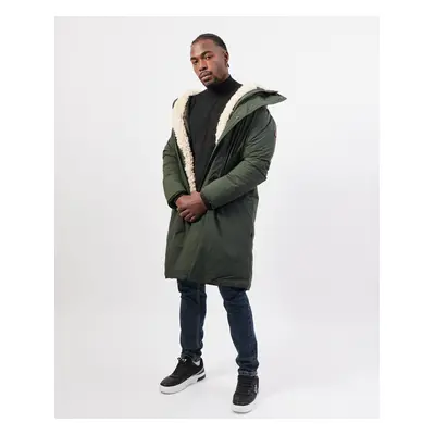 Parka lungo uomo Killian di Save the Duck verde