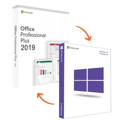 Windows 10 Pro + Office 2019 Pro Plus