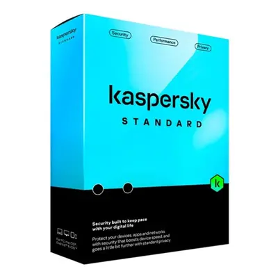 Kaspersky Standard - PC / MAC / ANDROID / IOS 3 DISPOSITIVI / 1 ANNO SOLO EUROPA