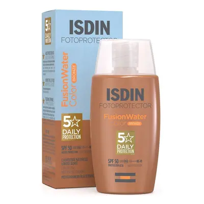 Isdin Fotoprotector Fusion Water Color Bronze LSF 50 ml Soluzione