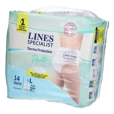 LINES Specialist Derma Protection Pants 14 pz Pannolini