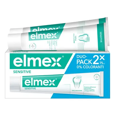 Elmex® Dentifricio Sensitive Denti Sensibili 2x75 ml 150