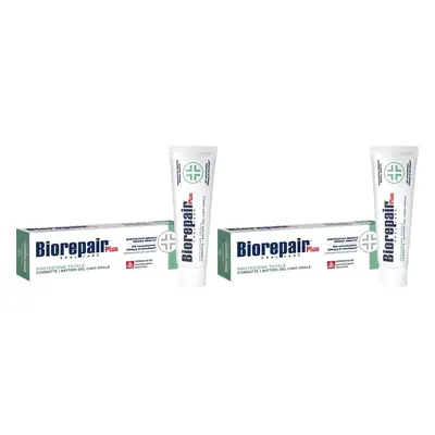 Biorepair® Plus Protezione Totale Dentifricio Set da 2 2x75 ml