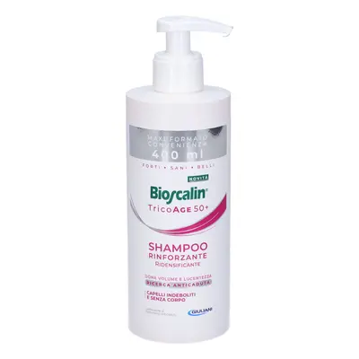 Bioscalin TricoAge 50+ Shampoo Rinforzante Ridensificante 400 ml