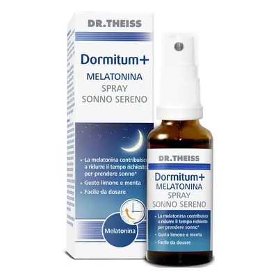 Dr Theiss Dormitum+ Melatonina Spray Sonno Sereno - risparmia il 15% con codice: NAT15 30 ml ora