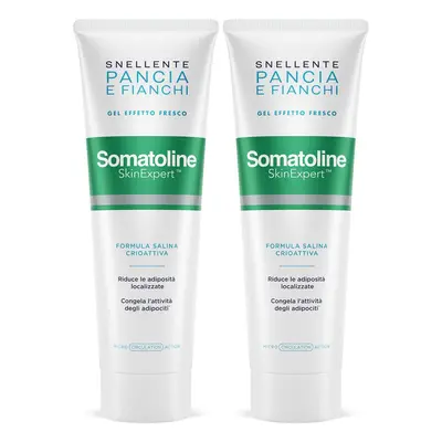 Somatoline Cosmetic® Cryogel Snellente Pancia e Fianchi Set da 2 2x250 ml Gel