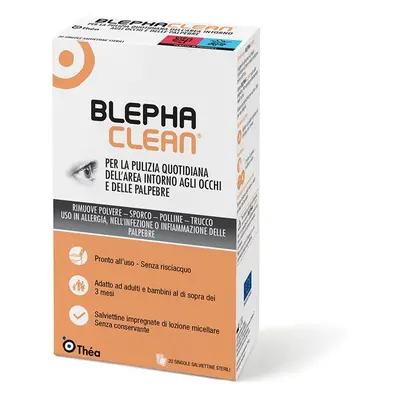 Blephaclean Garze Oculari Sterili 20 pz Benda in garza