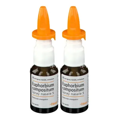 Guna Heel Euphorbium compositum® Spray Nasale S Set da 2 2x20 ml nasale