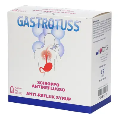 Gastrotuss® Sciroppo Antireflusso Bustine 25x20 ml Bustina