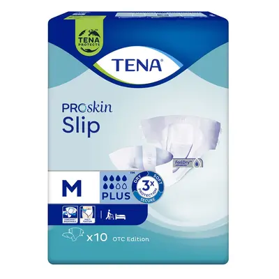 Tena® Slip Plus M 10 pz Assorbenti