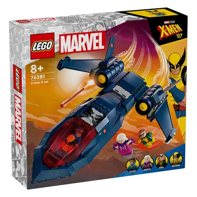 Lego super heroes marvel x-jet di x-men