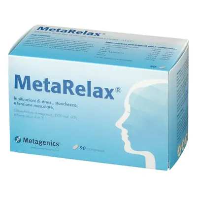 MetaRelax Integratore Contro Stress e Tensione Muscolare 90 Compresse