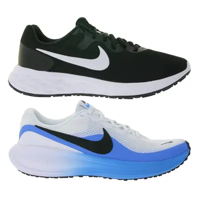 Scarpe da running Nike Revolution da uomo, sneakers sportive sostenibili con drop di mm, bianche